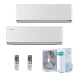 Hisense 2AMW52U4RXC + QH25XV + QH35XV Energy Pro X Equipo 2x1 - Blanco