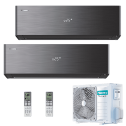 Hisense 2AMW42U4RGC + QH25XV + QH35XV Energy Pro X Equipo 2x1 - Negro