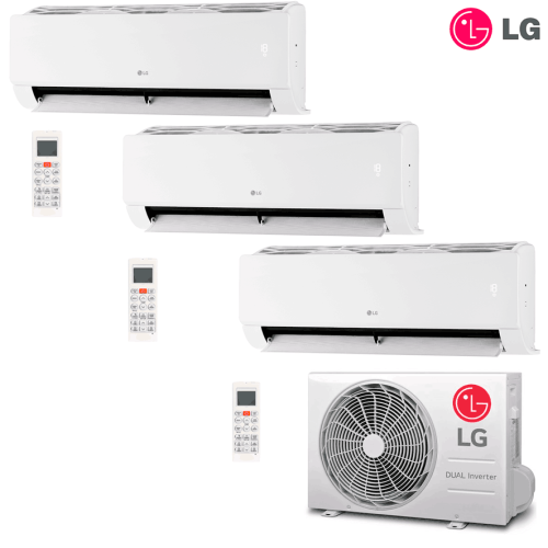 LG Infinity MU3R19 + 09 + 09 + 09 Aire acondicionado 3x1