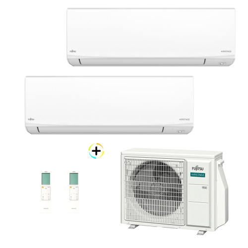 Fujitsu AOY40M2-KB + ASY25-KJ + ASY35-KJ - Aire Acondicionado 2x1