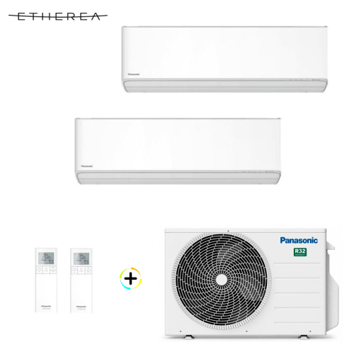 Panasonic CU-2Z50CBE + CS-Z20CKEW + CS-Z35CKEW Etherea 2x1