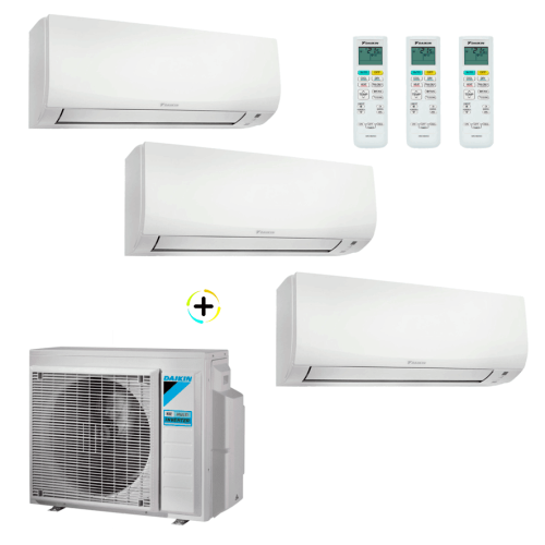 Daikin 3MXF52A9 + CTXF25F + CTXF25F + CTXF35F Aire Acondicionado 3x1