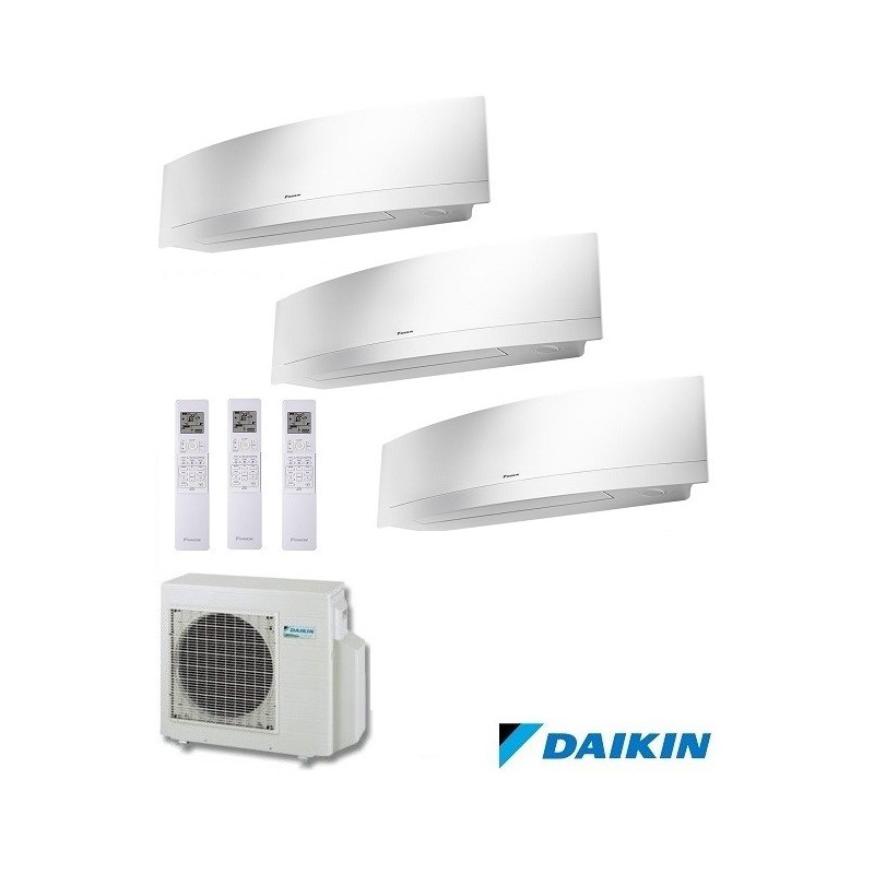 DAIKIN 3MXS52E + FTXG25LW + FTXG35LW + FTXG35LW - EMURA II - BLANCO