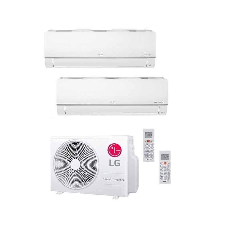 LG MU2R15 + PC09SQ + PC09SQ CONFORT CONNECT - Aire acondicionado 2X1