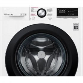 Lavadora LG F4WV3008S6W 8 kg 1400 rpm Smart Steam