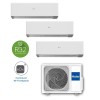 Haier kit 3x1 3U70S2SR3FA + AS25RHBHRA-M + AS35RHBHRA-M + AS35RHBHRA-M Serie GEOS R