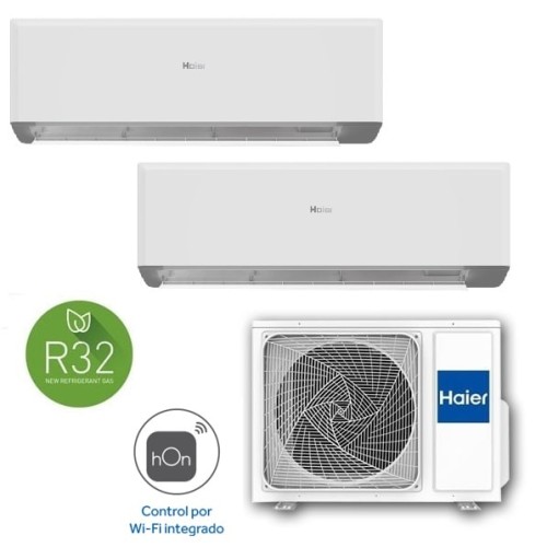 Haier kit 2x1 2U40S2SM1F + AS25RHBHRA-M + AS25RHBHRA-M Serie GEOS R